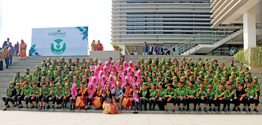 Capping Ceremony’ for First Year Students at Grameen Caledonian College of Nursing